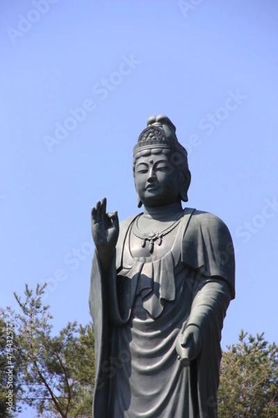 Fototapeta 塩船観音の観音様