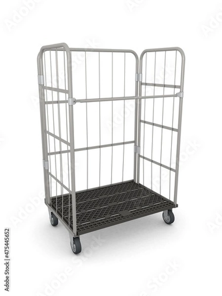 Obraz カゴ台車