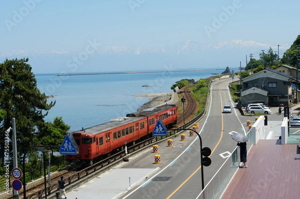 Fototapeta 富山、北陸、観光地、