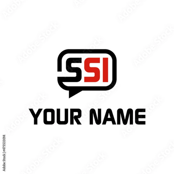 Obraz message letter ssi logo design consulting 