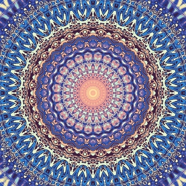 Obraz Abstract symmetric pattern