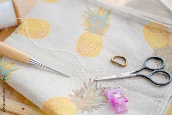 Fototapeta ソーイング　おうち時間