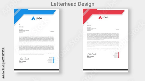Obraz Letterhead