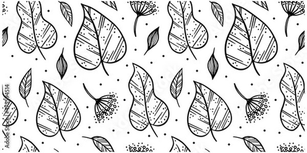 Obraz seamless floral pattern