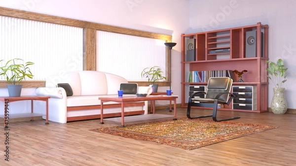 Fototapeta リビングルーム