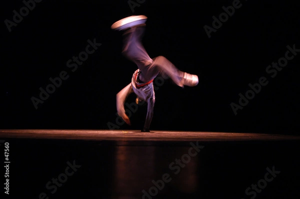 Obraz hip hop dancer - b boy