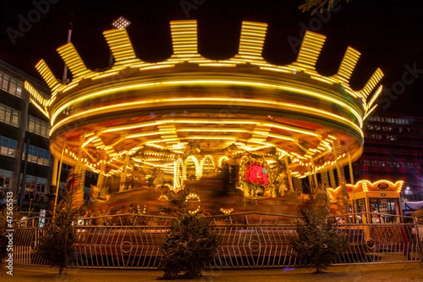 Fototapeta Galloping horses