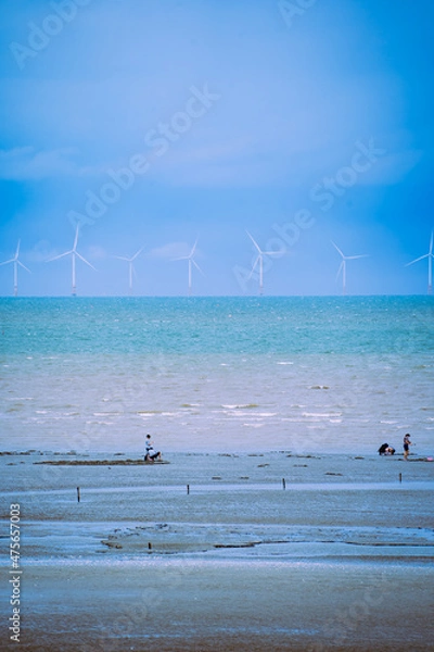 Obraz 바다와 풍차