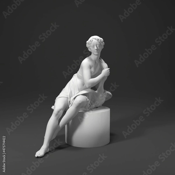 Obraz 3D render art statue sculpture thetis