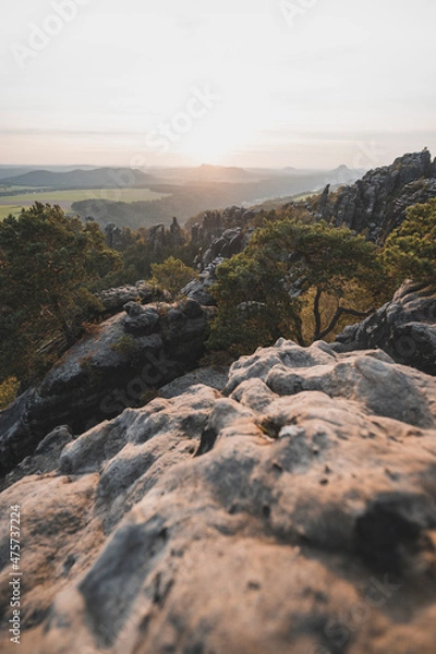 Obraz rocks in the mountains