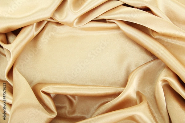 Fototapeta beautiful silk drape, close up