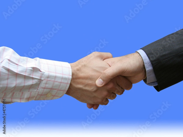 Obraz Handshake in the city