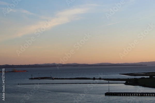 Obraz sunset over the sea