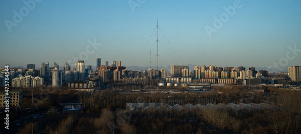 Fototapeta city landscape