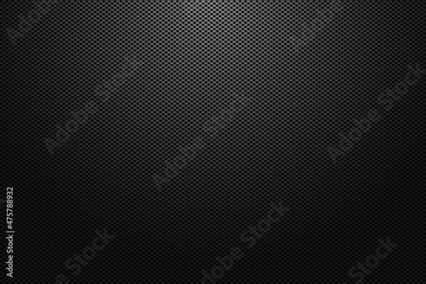 Obraz texture of black carbon fiber