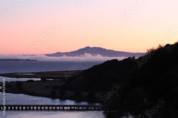 Obraz sunset over the sea