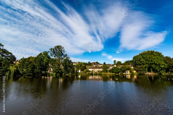 Fototapeta landscape with lake