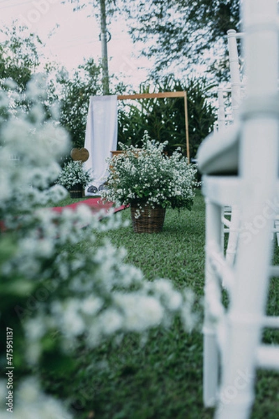 Obraz wedding decoration