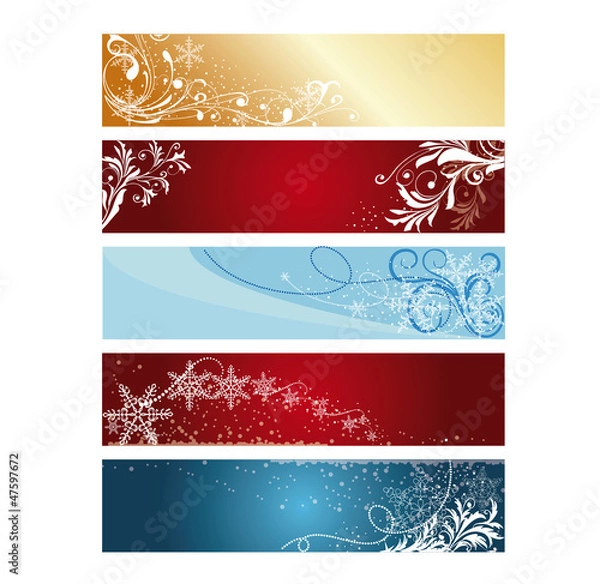 Obraz Bannière de Noël