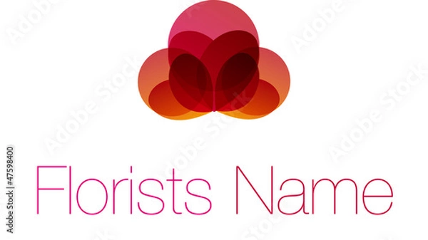 Fototapeta Floristen Logo