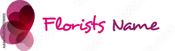 Fototapeta Floristen Logo