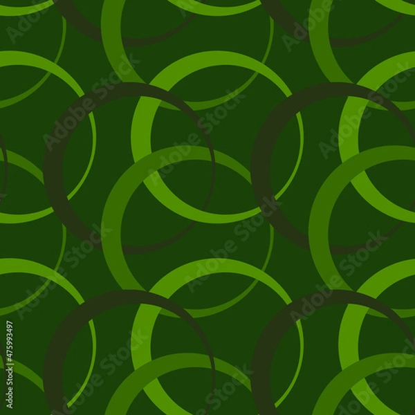 Obraz Illustration Seamless pattern on a square background - rings are colored. Design element