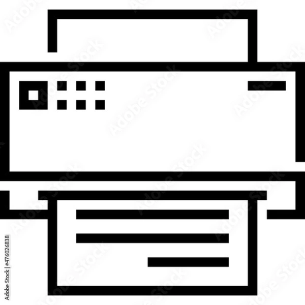 Fototapeta User Interface - Pixelar Outline