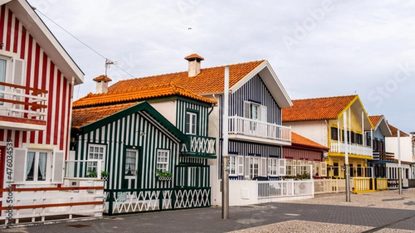 Obraz Maisons colorées d'Aveiro