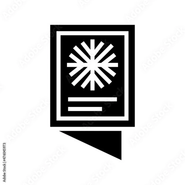 Obraz Invitation icon isolated on white background