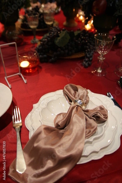 Fototapeta Tableware.