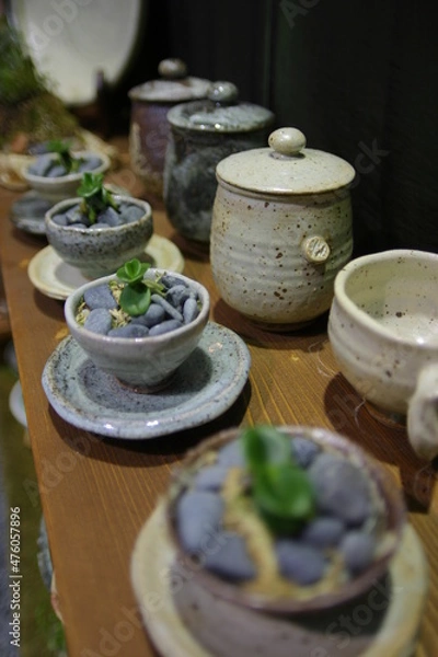 Fototapeta A ceramic cup.