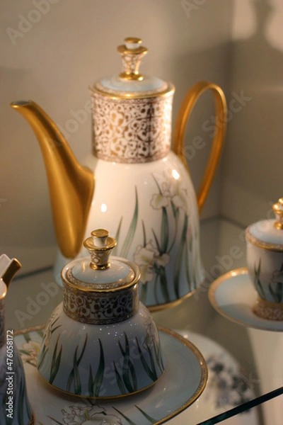 Fototapeta Luxurious teacup