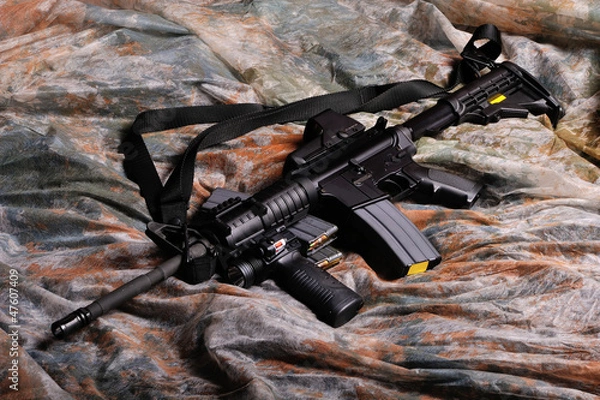 Fototapeta M-4 Semi-Automatic Rifle