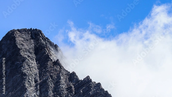 Fototapeta The Gran Paradiso National Park is to the south-west of the Valle dAosta region of north-west Italy. 