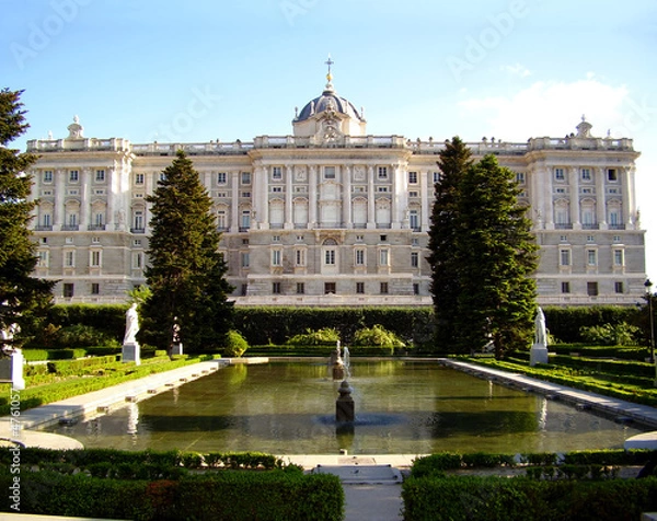 Obraz Royal Palace, Madrid, Spain