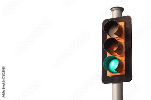 Fototapeta Traffic Light With Copy Space