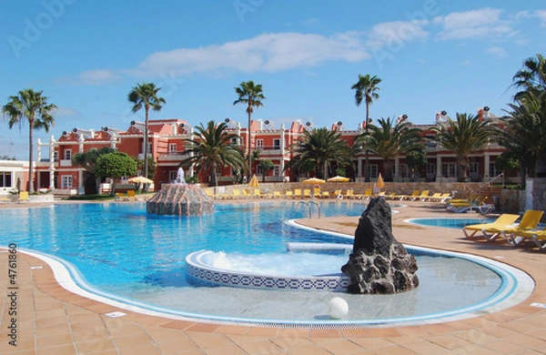 Fototapeta Hotel pool