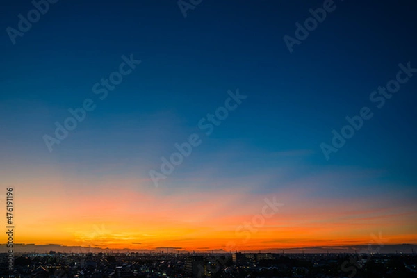 Obraz 夕陽の残照