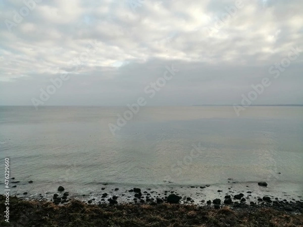 Fototapeta sea and clouds