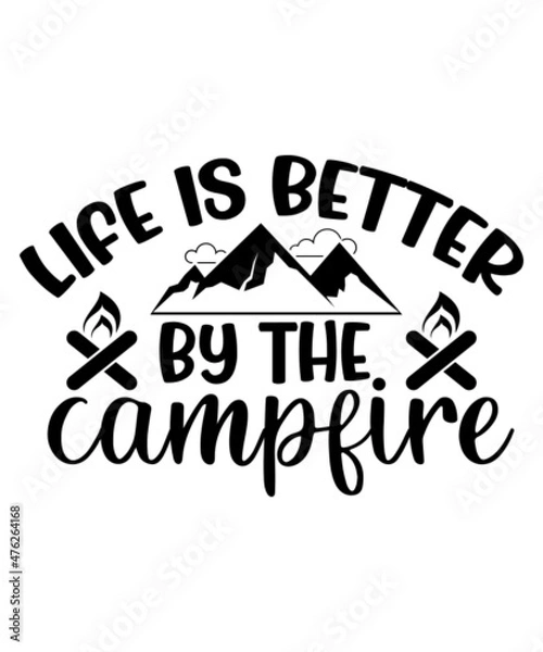 Obraz Adventure svg bundle, camping svg, png, happy camper svg, explore more svg, camper svg, camping svg, campfire svg, born to camp svg