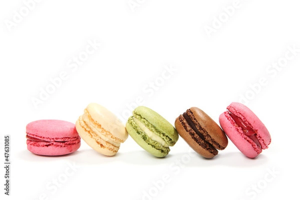 Obraz macaroons isolated