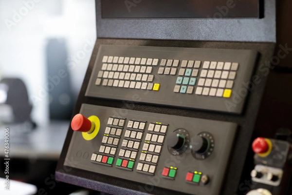 Obraz CNC control panel for industrial machining center