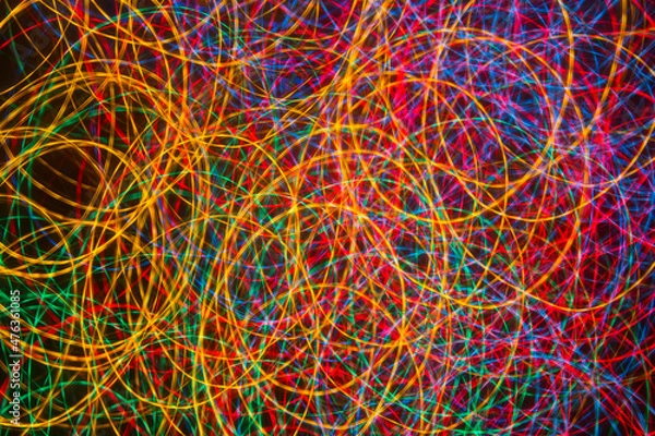 Obraz Background with colorful lines