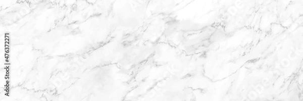 Obraz horizontal elegant white marble texture background,vector illustration