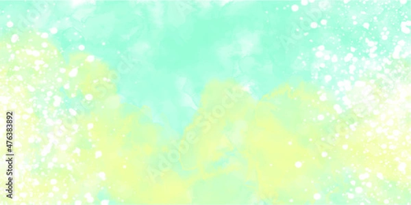 Fototapeta Colorfull background watercolor. Multicolor splash watercolor. Water color backdrop. Background watercolor. Abstract Tie Die splash watercolor on white background.