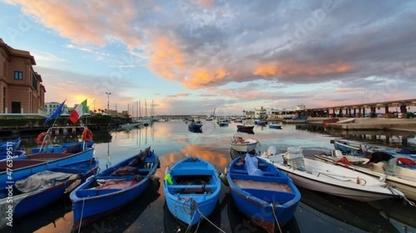 Fototapeta Boat on the water.