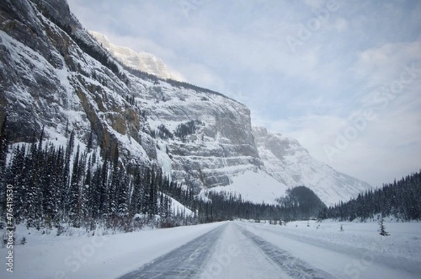 Obraz Circuler en hiver