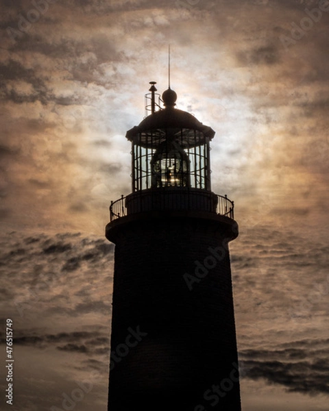 Obraz lighthouse silhouette 