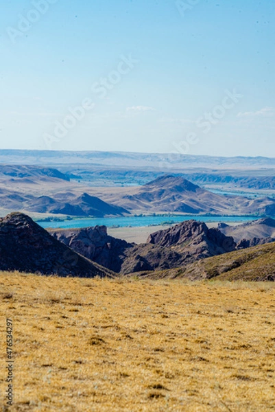 Obraz landscape with lake