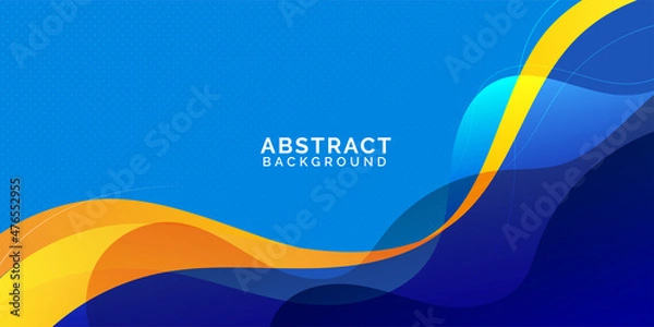 Fototapeta Blue and Orange Background, Gradient Abstract Background, Full color abstract background